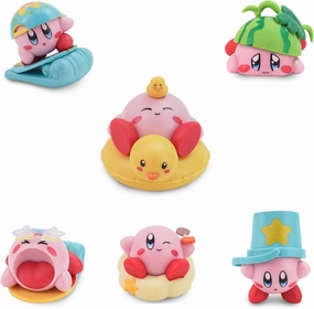Cute Catoon Figures Set Mystery Box, Summer Beach Kawaii Catoon Blind Boxes Random Design Action Figures Home Decor Collectible Toys Birthday GIF(8PCS)