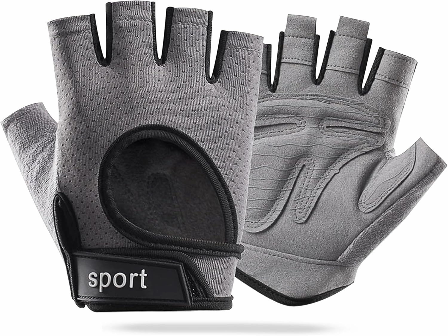 Cycling Gloves Men Women Bike Gloves Half Finger Road Bike MTB Gloves Sports Cycling Bike Gloves Mountain Bicycle Gloves Breathable Shock-Absorbing Biking Gloves Motorcycle