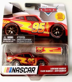 Disney Cars Lightning McQueen Stock Car Racing Livery Die-Cast Car
