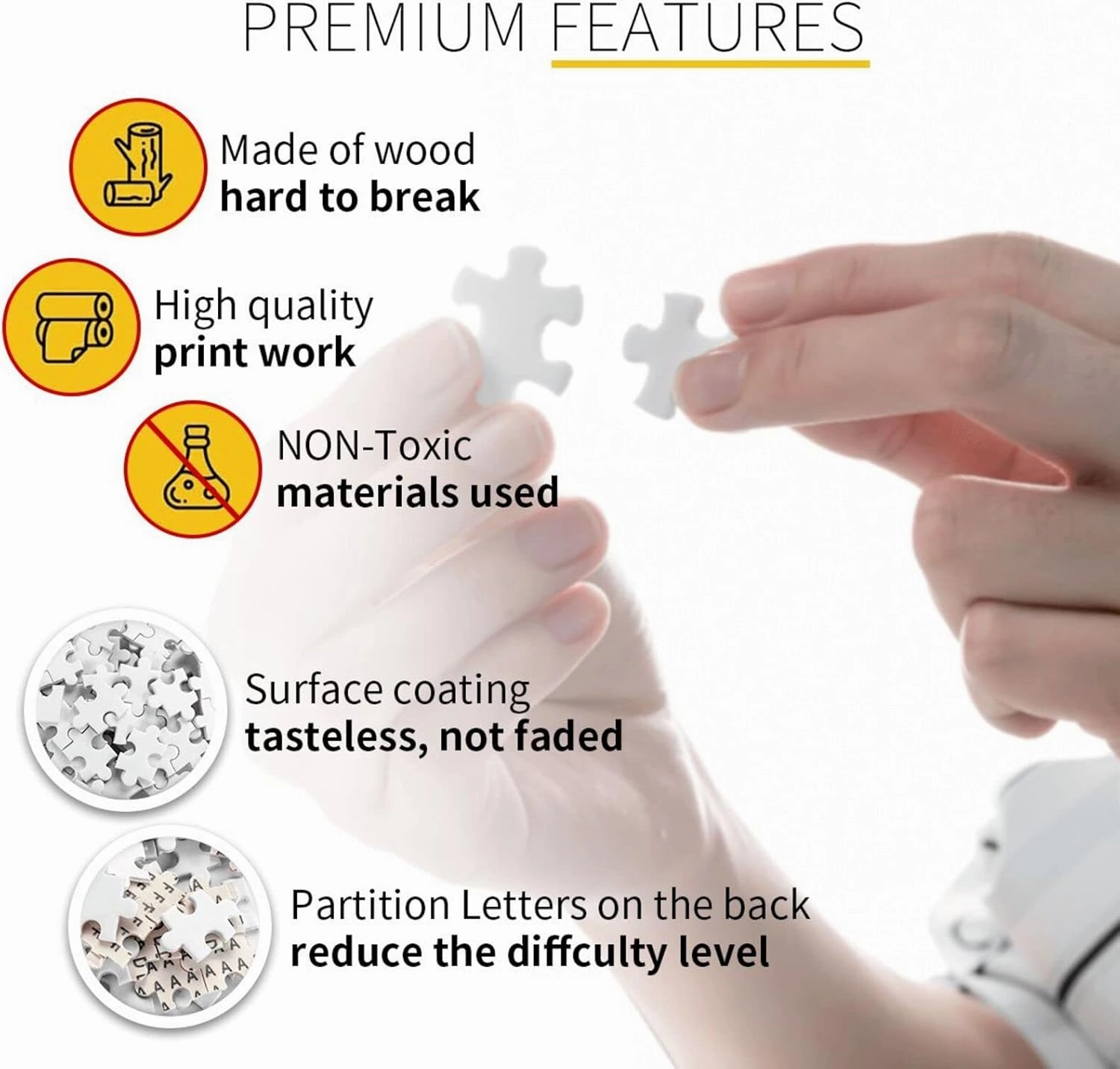 Dog in Bathroom Jigsaw Puzzles 300 Pieces for Adults - Dog Reading Newspaper Animal Wooden Picture Puzzle - Puzzles for Youth Children Home Toilet Decor Funny Game Best Gift Preschool Toys