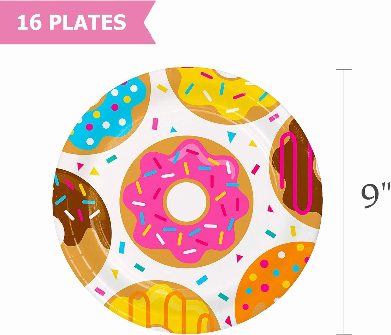 Donut Plates Napkins Party Supplies