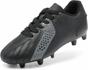 DREAM PAIRS Boys Girls Soccer Cleats Youth Firm Groud Classic Lightweight Football Shoes for Little/Big Kid