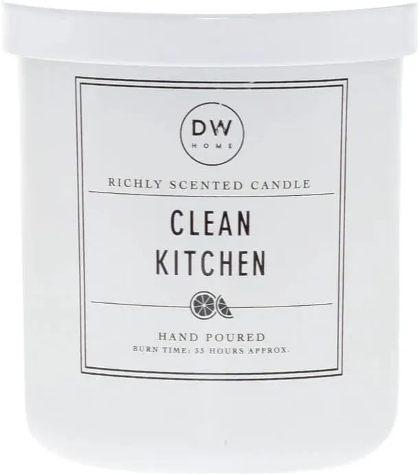 DW Home Medium Single Wick Clean Kitchen Scented Candle
