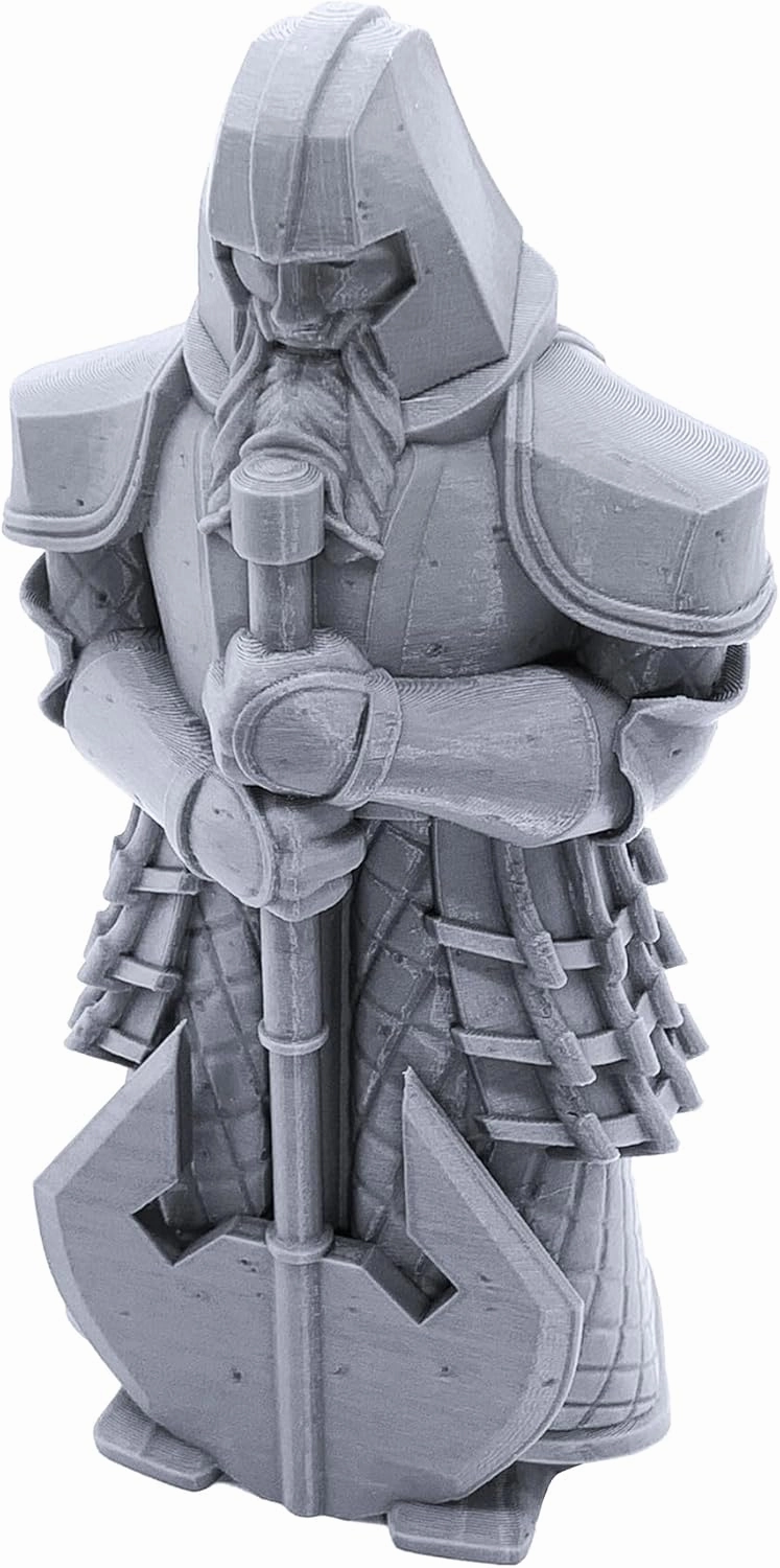 Dwarven Statue - DND Terrain Compatible with Dungeons and Dragons, 28mm Miniature Wargaming, Tabletop RPGs, Wargame Scenery