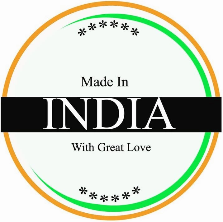 E-Tailor® Indian Handmade Ethnic 100% Cotton Running Hand Block Print Natural Fabric for Dressmaking, Sewing, Crafting, Upholestry Fabric by The Yards (Jungle Green, 3 Yards)