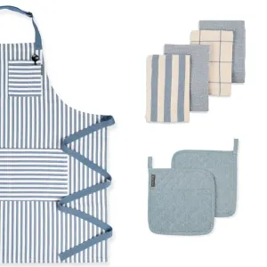 Eco-Friendly Kitchen Set with Pot Holder and Towels for Sustainable Cooking