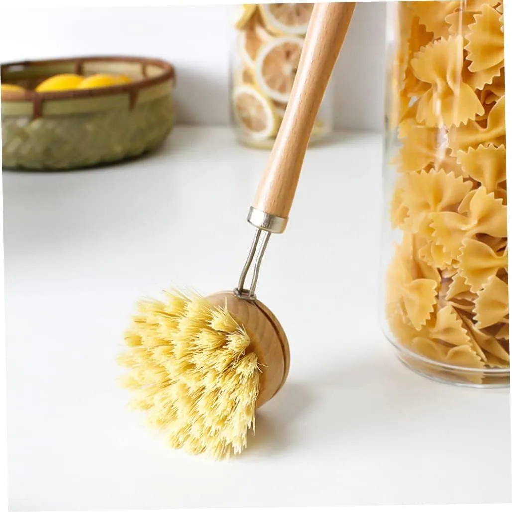 Eco-Friendly Wood Scrubbing Brushe