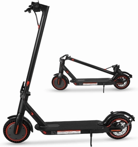 Electric Scooter,18/25-Mile Long Range & 19/22MPH Max Speed,350W Motor, Foldable E Scooter for Commuting & City Travel,APP-Connected with 8.5/10.0 Solid Tires