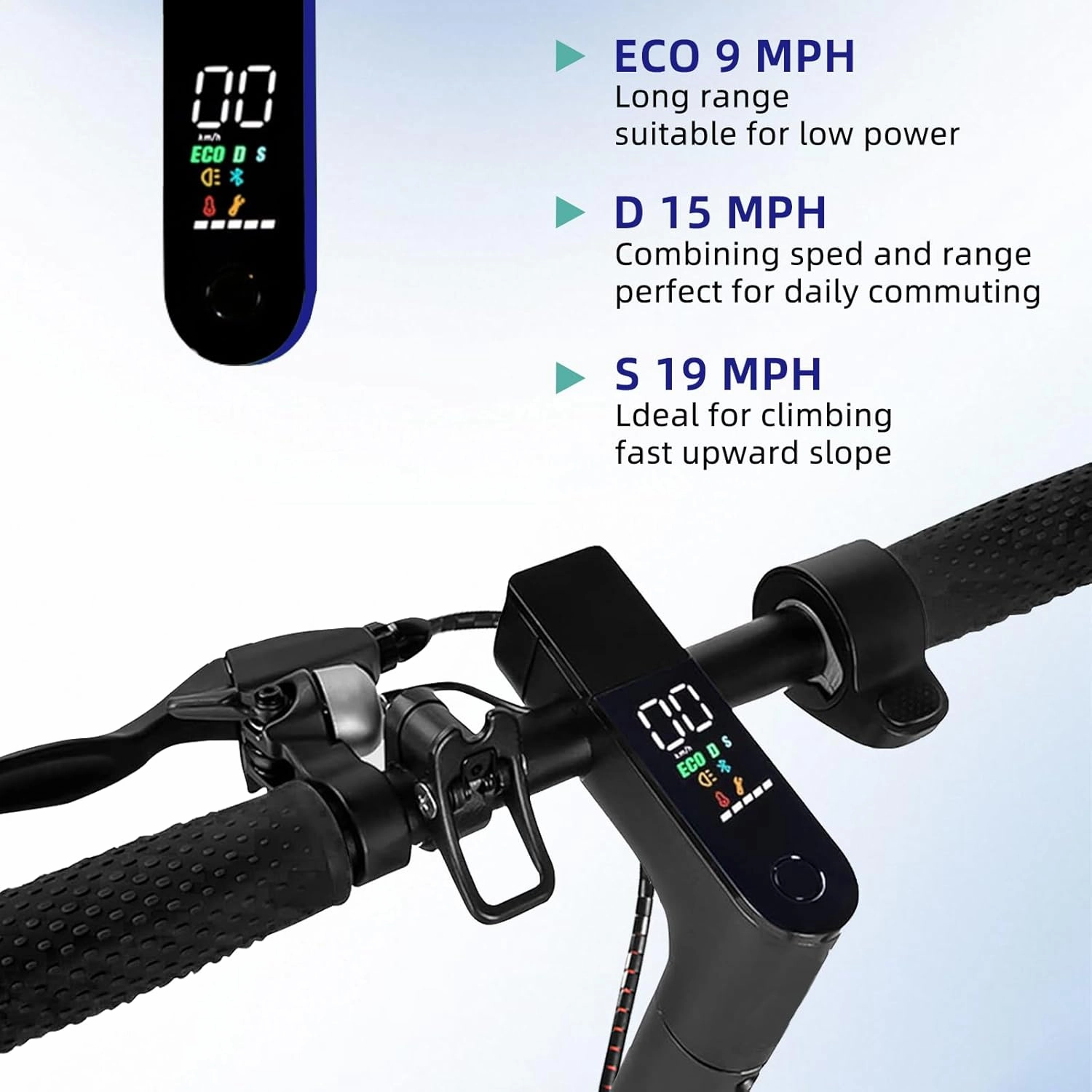 Electric Scooter,18/25-Mile Long Range & 19/22MPH Max Speed,350W Motor, Foldable E Scooter for Commuting & City Travel,APP-Connected with 8.5/10.0 Solid Tires
