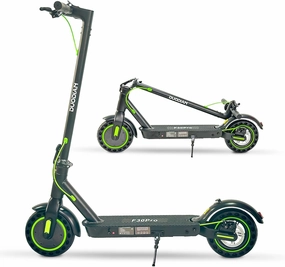 Electric Scooter,500W Powerful Motor&19 MPH,Long Battery&12/21/25 Miles Range,8.5" 10" Solid Tires,Rear Suspension,Folding Sport Scooters with Dual Brake System&Lights,App