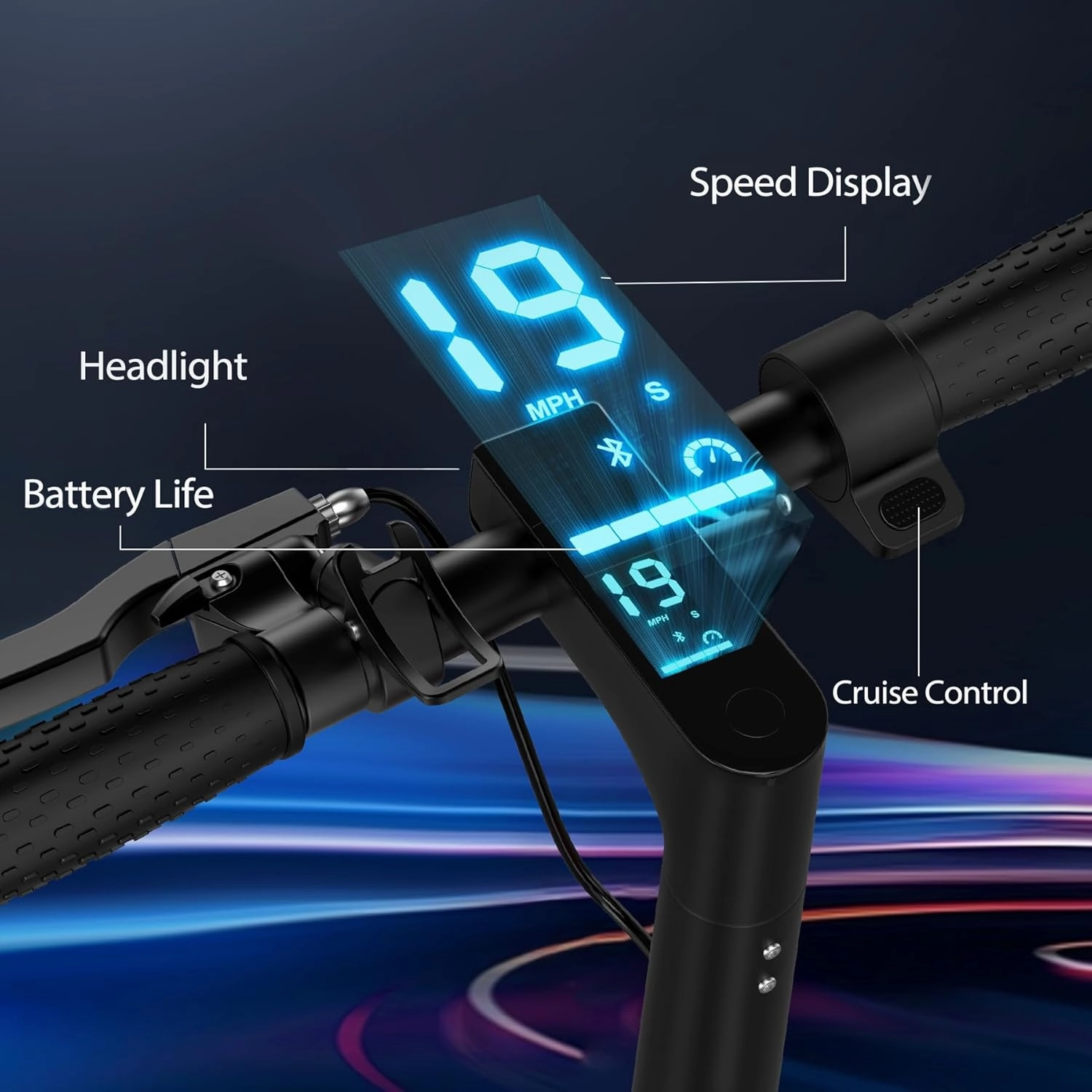 Electric Scooter, 8.5" /10" /14" Tire, 16/19/22 Mph Top Speed, 12/22/27/28/49 Miles Long Range, Folding Escooter for Adults and Teens with Dual Braking,Dual Suspension, App