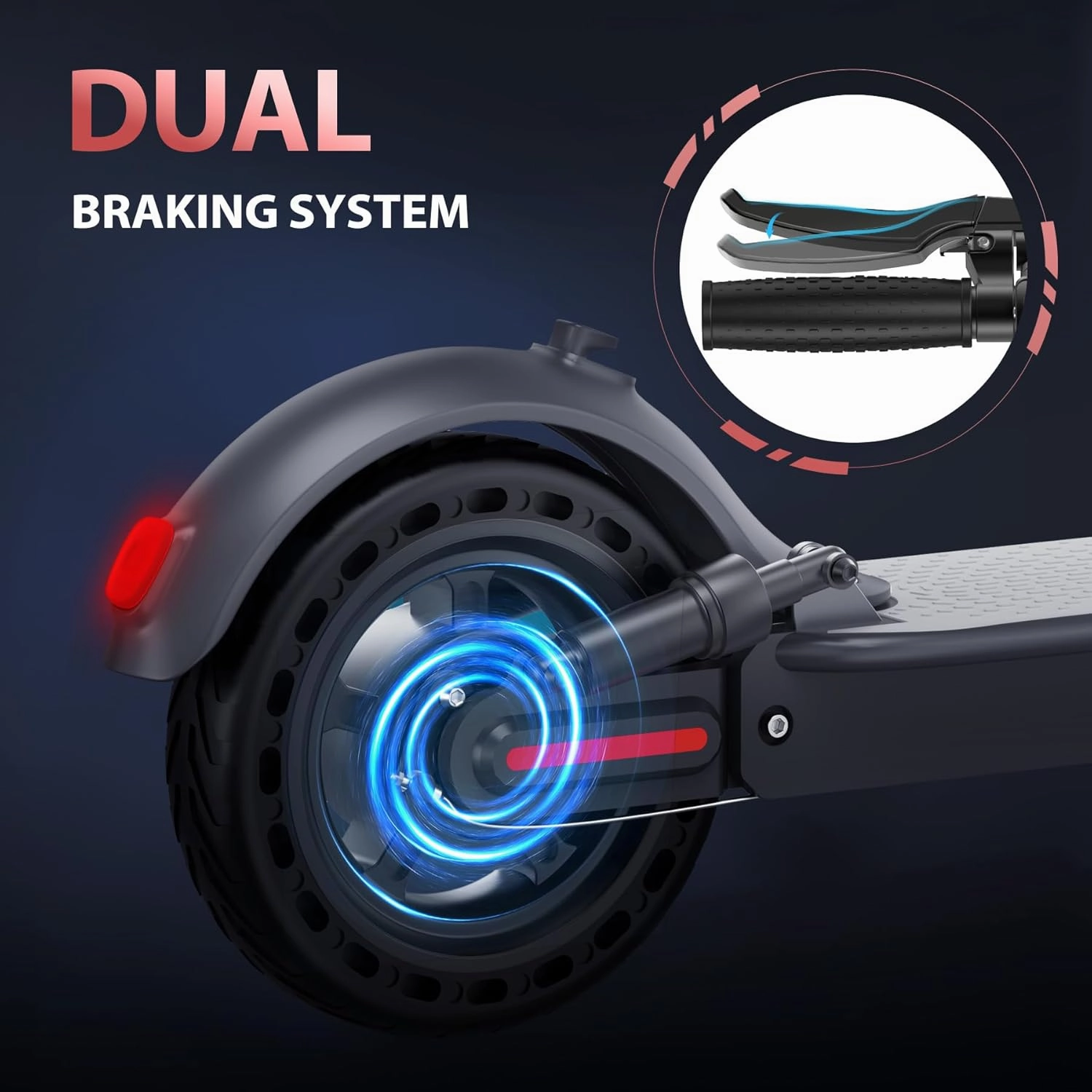 Electric Scooter, 8.5" /10" /14" Tire, 16/19/22 Mph Top Speed, 12/22/27/28/49 Miles Long Range, Folding Escooter for Adults and Teens with Dual Braking,Dual Suspension, App
