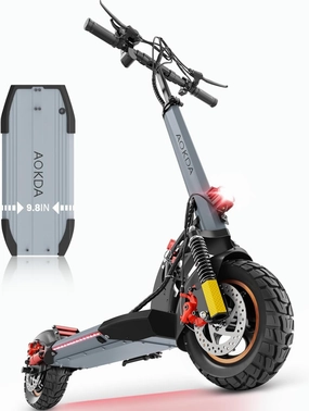 Electric Scooter for Adults,800W Motor Up to 28 MPH & 25 Miles Range Commuting Scooter Electric for Adults 10" Air Tires Dual Braking Folding E Scooter LED Display