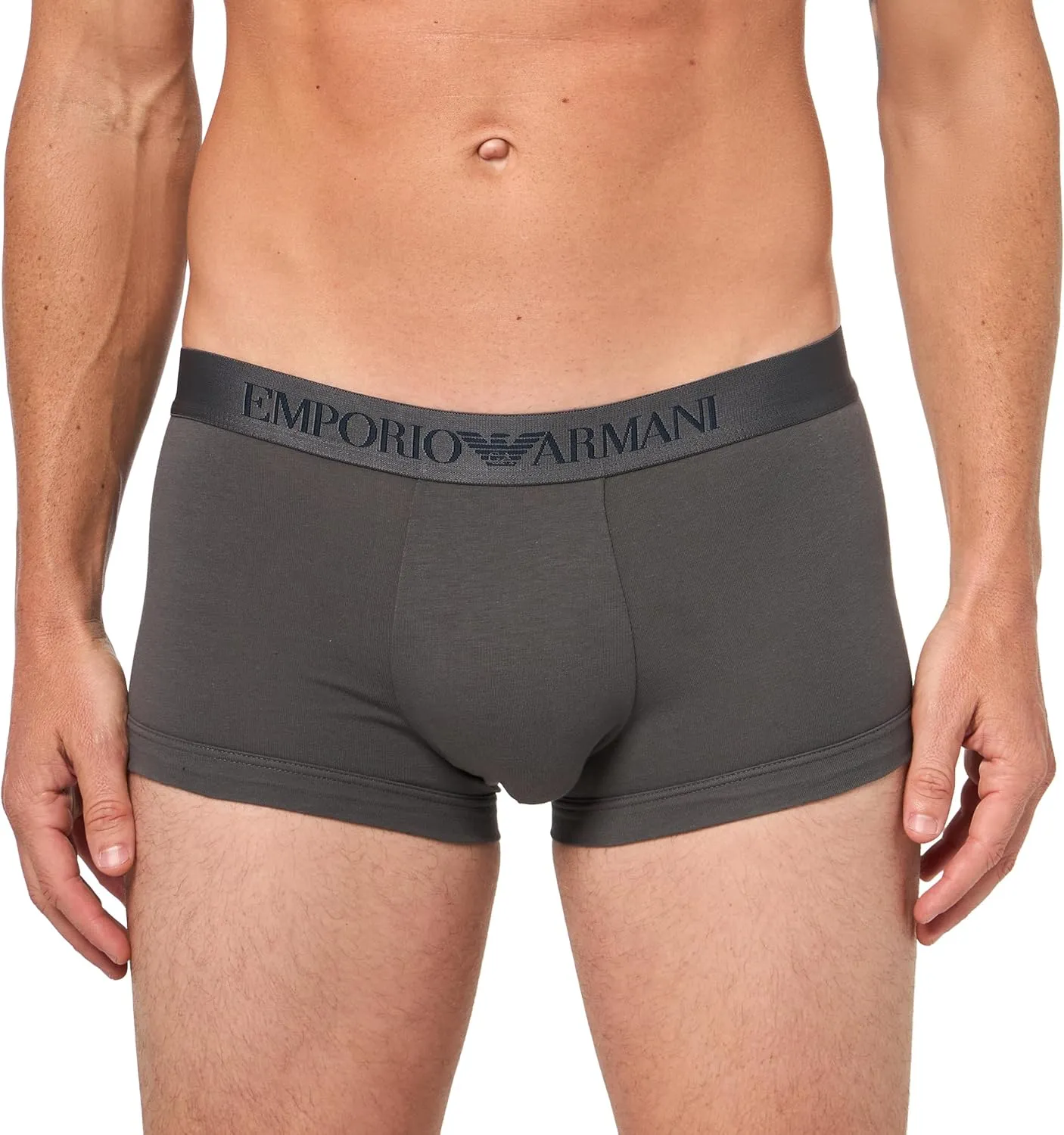 Emporio Armani Men's Classic Pattern Mix 2-Pack Trunk