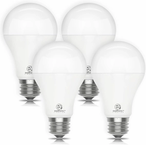 Energetic Dimmable A21 LED Bulb, 150 Watt Equivalent, Super Bright Light Bulb, Warm White 3000K, 2300LM, Brightest LED Bulbs, E26 Standard Base, Damp Rated, ETL Listed, 4-Pack