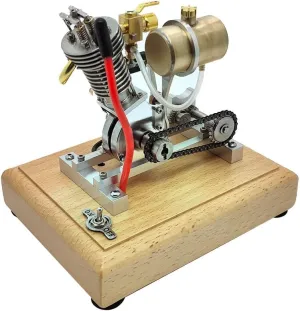 Engine Model Kits, Engine Kit for Adults, Engine Motor Model Educational Physics Experiment STEM Model - RTR