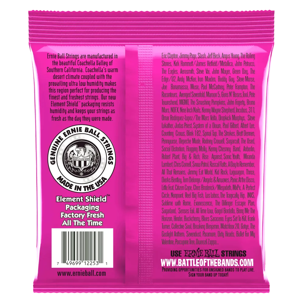 Ernie Ball Super Slinky Classic Rock n Roll Pure Nickel Wrap Electric Guitar Strings Set - 9-42