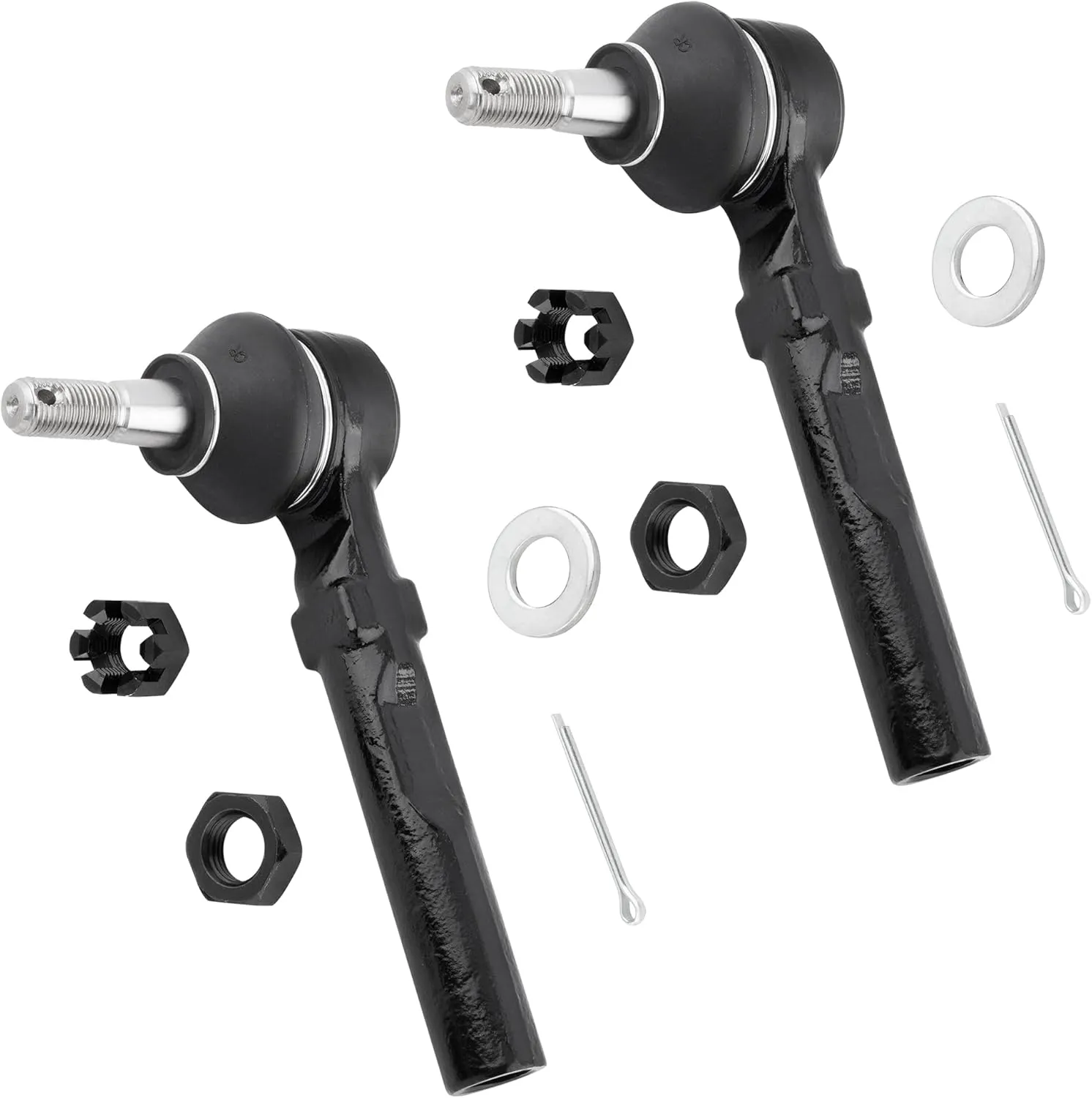 ES3455 Front Outer Tie Rod Ends Left & Right for Buick Rendezvous 2002-2007 Chevrolet Malibu 1997-2003 Uplander 2005-2009 Pontiac Grand Am 1999-2005 Oldsmobile Alero 1999-2004, Pack of 2
