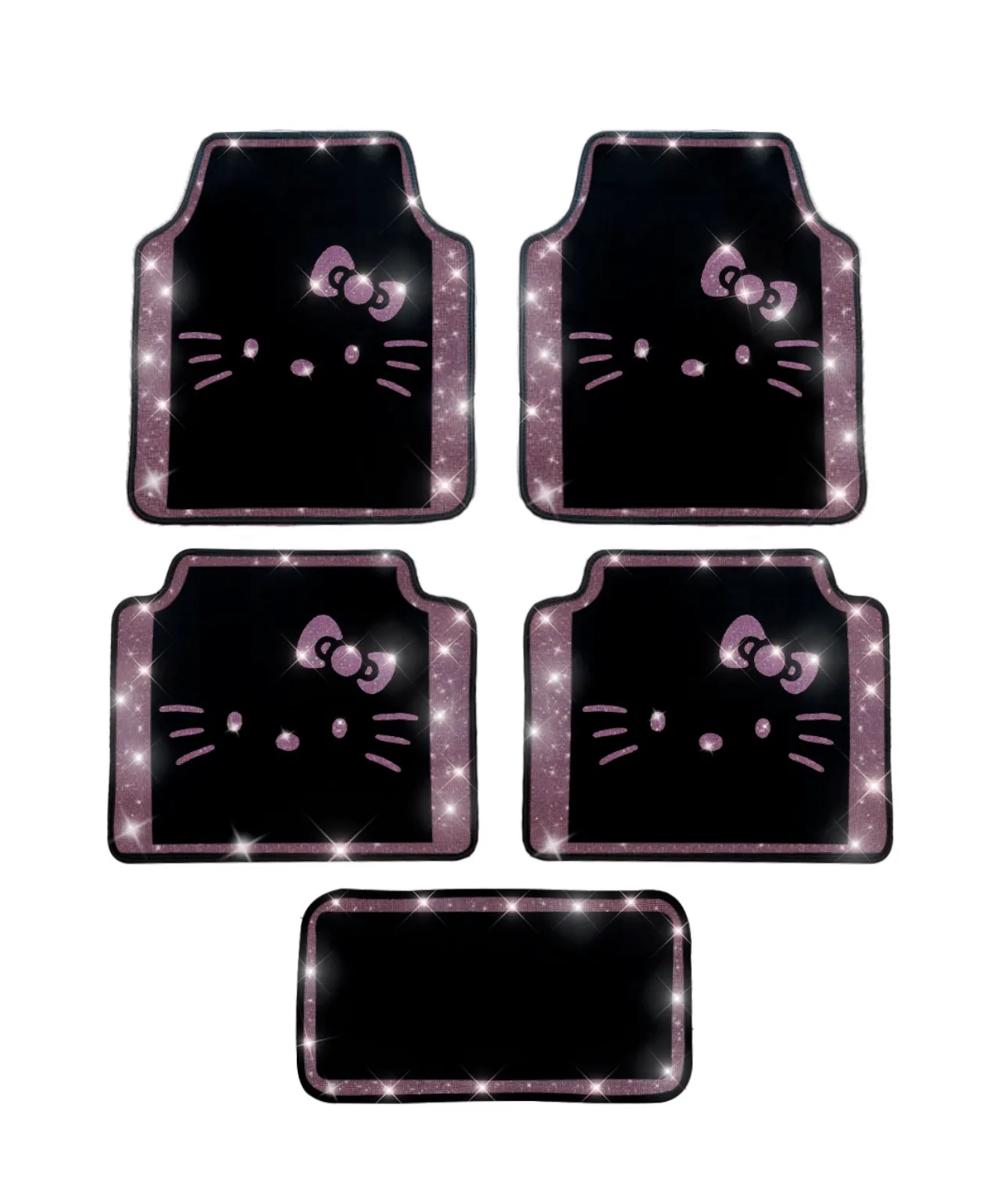 EXTRA BLING LUXURY SPARK MATS KITTY COLORFUL
