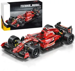 F1 Race Car Building Set for Adults, 1:10 MOC Formula Model Sports Cars Collectible Display Kits, Ideas Birthdays Gifts for Fans Boys Kids 8  (1280 Pieses)