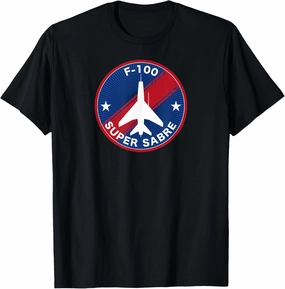 F-100 Super Sabre Patch T-Shirt