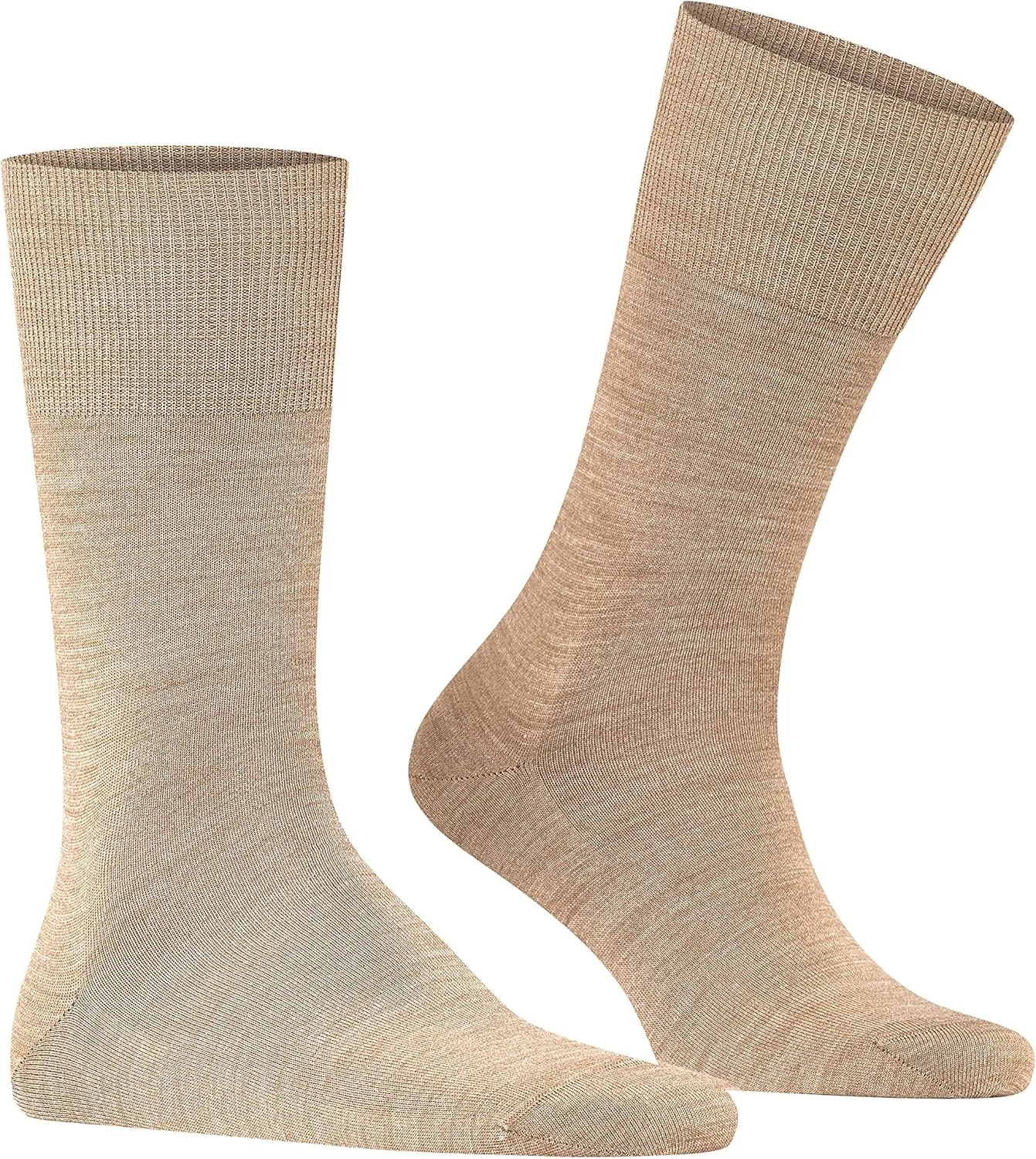 FALKE Men's Airport Dress Socks, Premium Merino Wool Cotton Blend, Sustainable Luxury, Eco-Friendly Business Casual, 1 Pair