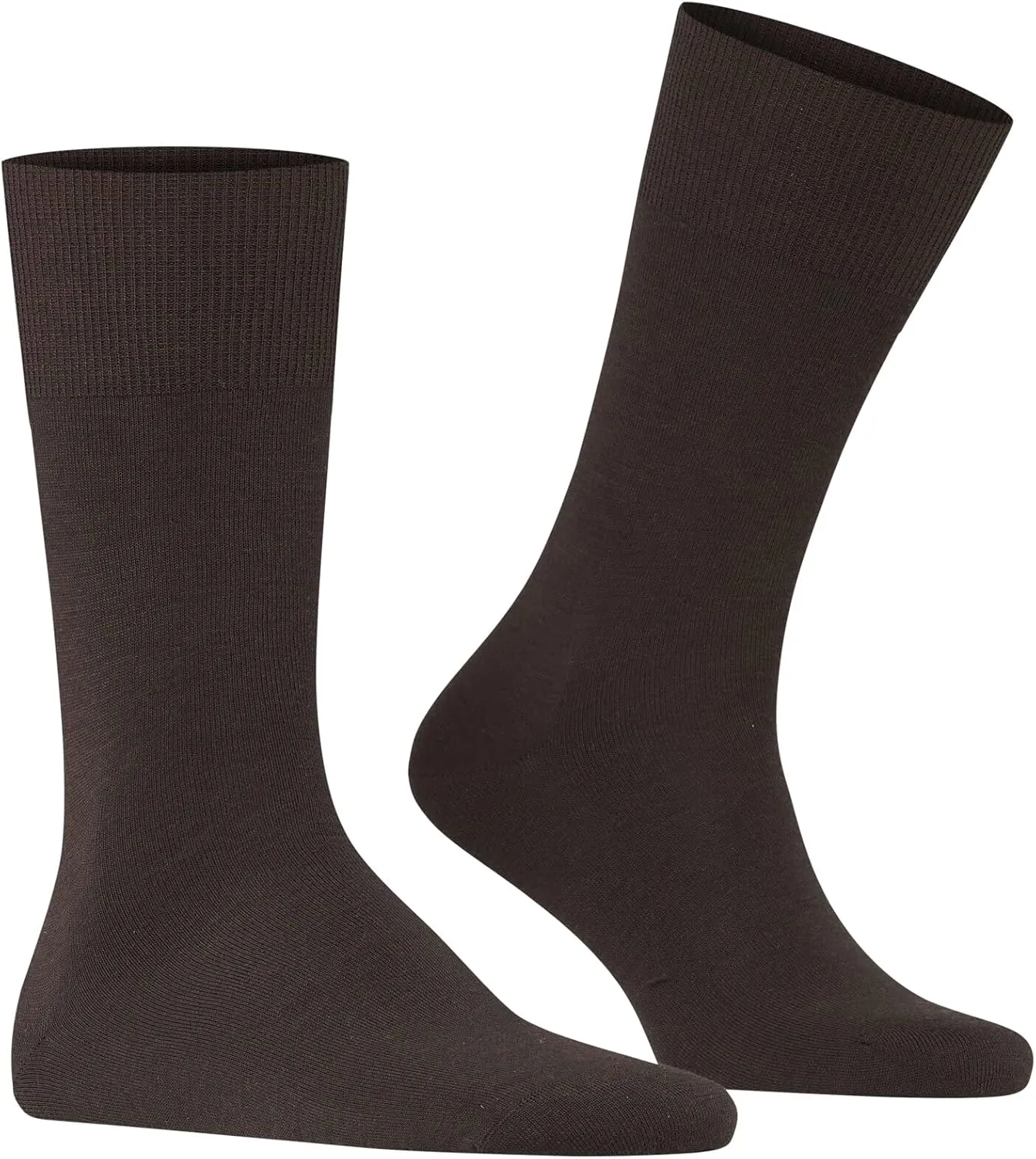 FALKE Men's Airport Dress Socks, Premium Merino Wool Cotton Blend, Sustainable Luxury, Eco-Friendly Business Casual, 1 Pair