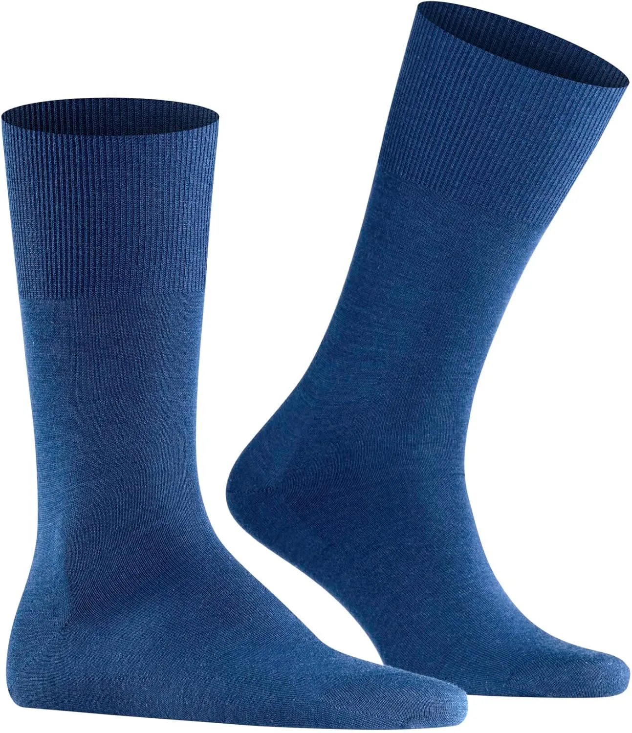 FALKE Men's Airport Dress Socks, Premium Merino Wool Cotton Blend, Sustainable Luxury, Eco-Friendly Business Casual, 1 Pair