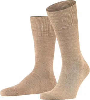 FALKE Men's Airport Dress Socks, Premium Merino Wool Cotton Blend, Sustainable Luxury, Eco-Friendly Business Casual, 1 Pair