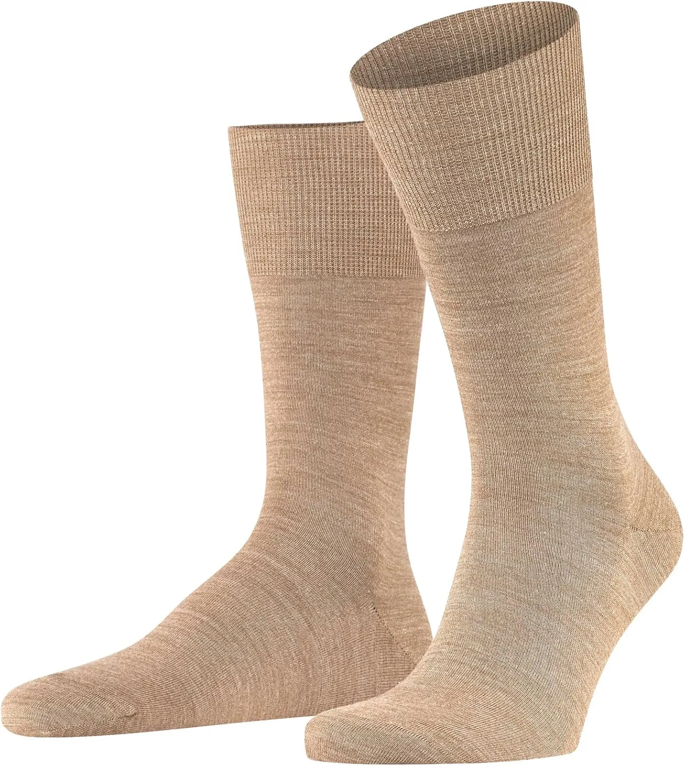 FALKE Men's Airport Dress Socks, Premium Merino Wool Cotton Blend, Sustainable Luxury, Eco-Friendly Business Casual, 1 Pair