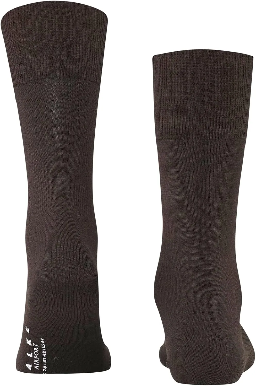 FALKE Men's Airport Dress Socks, Premium Merino Wool Cotton Blend, Sustainable Luxury, Eco-Friendly Business Casual, 1 Pair