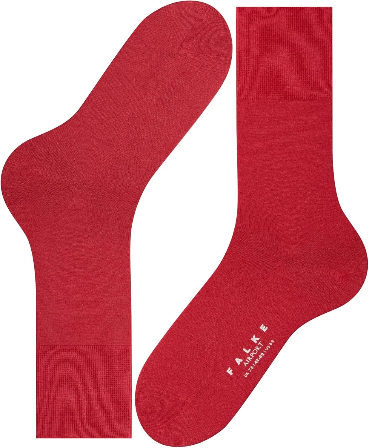 FALKE Men's Airport Dress Socks, Premium Merino Wool Cotton Blend, Sustainable Luxury, Eco-Friendly Business Casual, 1 Pair