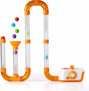 Fat Brain Toys Air Toobz, Air-Powered STEM Building Toys for Kids & Teens, Kids Building Toys, STEM Toys for 3  Year Old