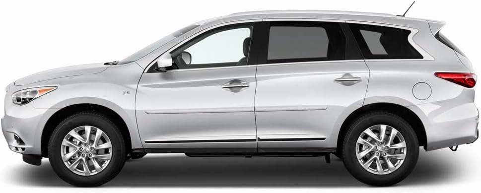 FE-JX13 Finished End Body Side Molding Compatible with Infiniti JX, QX60 - HAGANE Blue Metallic (RBP)