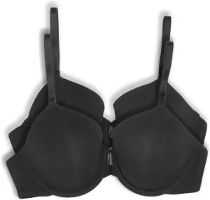Felina | So Smooth Modal Everyday Demi T-Shirt Bra | Lightly Padded | 2-Pack