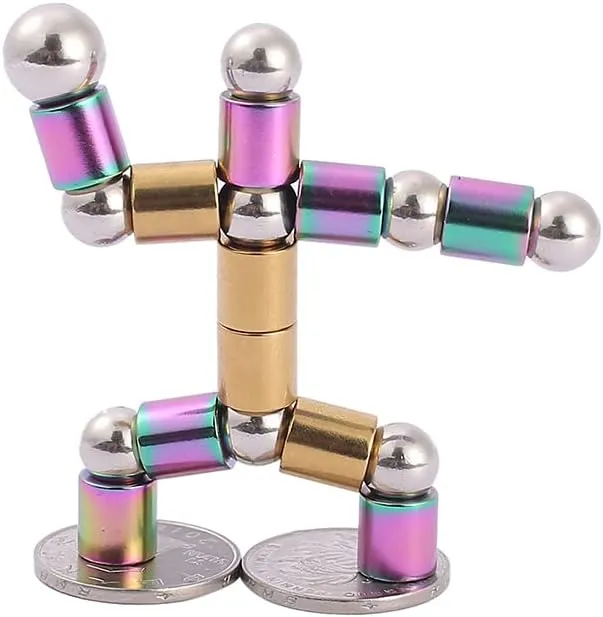 Fidget Pen, Decompression Magnetic Fidget Toy Pen, Magnet Pen Fidget Toy Relieve Pressure Novel Toy Gift for Kids or Friends!