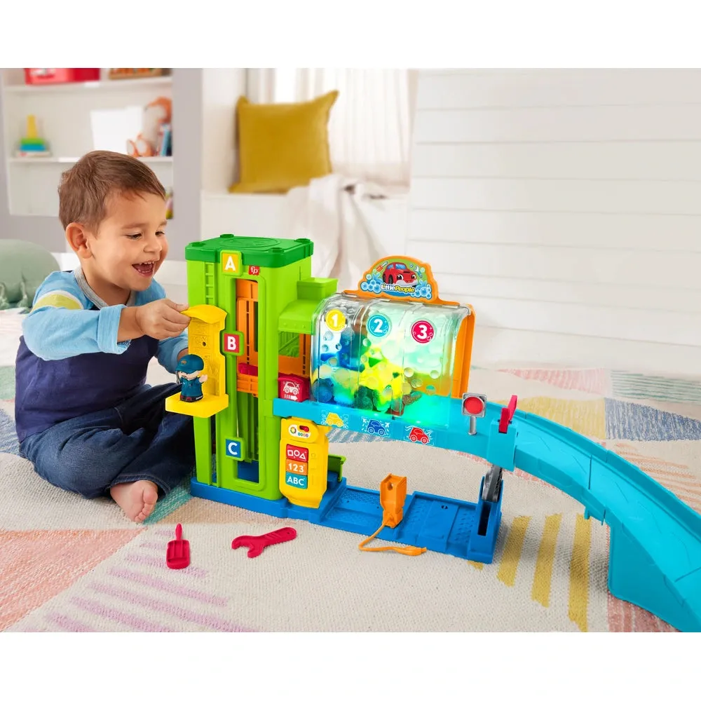 Fisher-Price Little People Light-Up Learning Garage