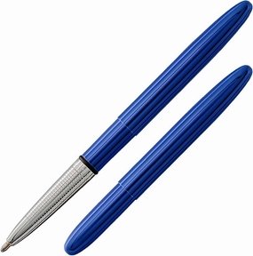 Fisher Space Pen Bullet Pen, Ballpoint, Blueberry, Brass, Black Ink, Gift Box