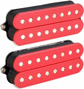 Fishman Fluence Classic Humbucker Pickup Set - Open Core Red, 8-string