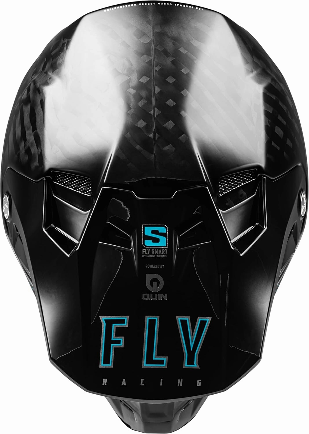 Fly Racing Formula S Carbon Helmet (Black, Large)