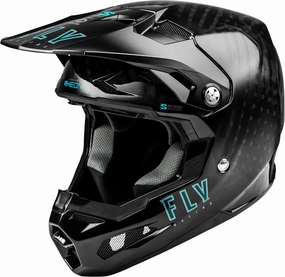 Fly Racing Formula S Carbon Helmet (Black, Large)