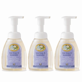 Foaming Hand Soap, Hand Soap Refills and Self Foaming Liquid Hand Soap, Liquid Hand Soap Bulk for Hand Wash, Tea Tree Lavender, 8.3 Oz, 3 Pack