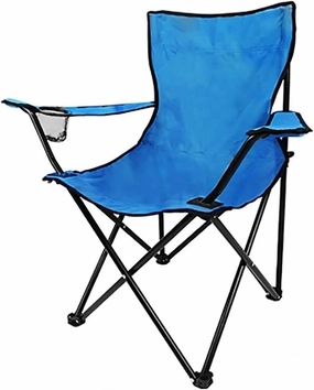 Folding Lawn Chair Folding Camping Chairs with Steel, Portable Camp and Sports Chair Heavy Duty for Adults Folding Chair(B)
