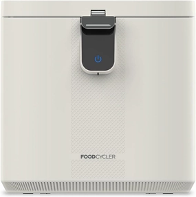 FoodCycler Eco 5 - Award-winning Home Food Processor and Recycler - Kitchen Countertop Compost Alternative - Electric Food Waste Disposer - Odorless Food Waste Bin - 5L Bucket Capacity (White)