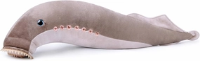 FRANKIEZHOU Lamprey Plush Animal - Gray 20.5 Inch,EEL Plush Toy, Beautiful Stuffed Toy, Girls Toy,Lamprey Toy for Kids, Home Decor, Cuddle Toy