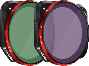 Freewell True Color Variable ND (Mist Edition) VND1-5 Stop & VND6-9 Stop 2 Pack Run&Gun Camera Lens Filters for Mavic 3 Classic