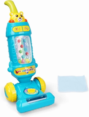 FS Kids Vacuum Cleaner Toy for Toddler with Lights & Sounds Effect & Ball-Popping Action – Pretend Play Housekeeping Toys Great Gifts for Toddlers, Boys and Girls, Ages 2 3 4 Years Old