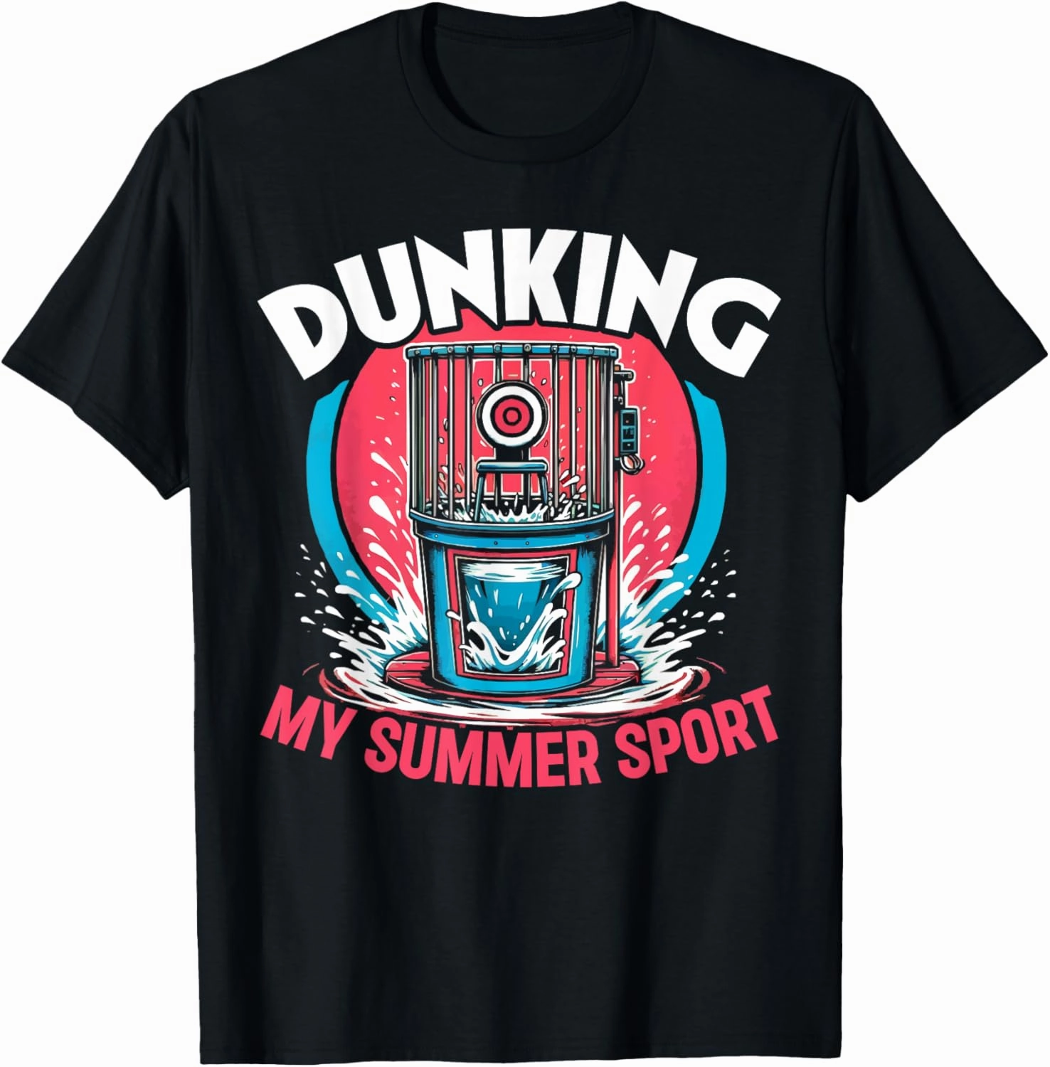 Funny Dunking Booth Carnival Game Dunk Tank T-Shirt