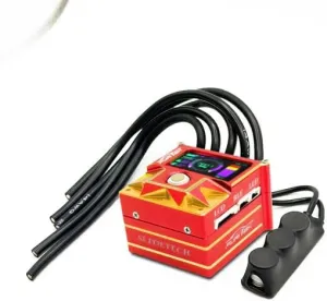 furitek SlideTech 1/10 Sensored ESC with OLED Drift & Stock Racing - Remote Control Car, RC Drift Car 1/10 Sensored Upgrade Electronics with ESC (Crimson Gold (FUR-2652))
