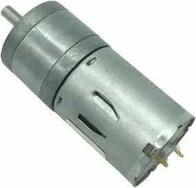Gear Motor 12 Volt DC Micro Gearbox Reducer Low Speed Reduction Electric Motor for Smart Car Mini Tools JGA25-370 - (Speed(RPM): 12V 400rpm, Voltage(V): Package A)